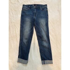 Kut from the Kloth Size 0 Catherine High Rise FAB AB boyfriend Jeans Denim